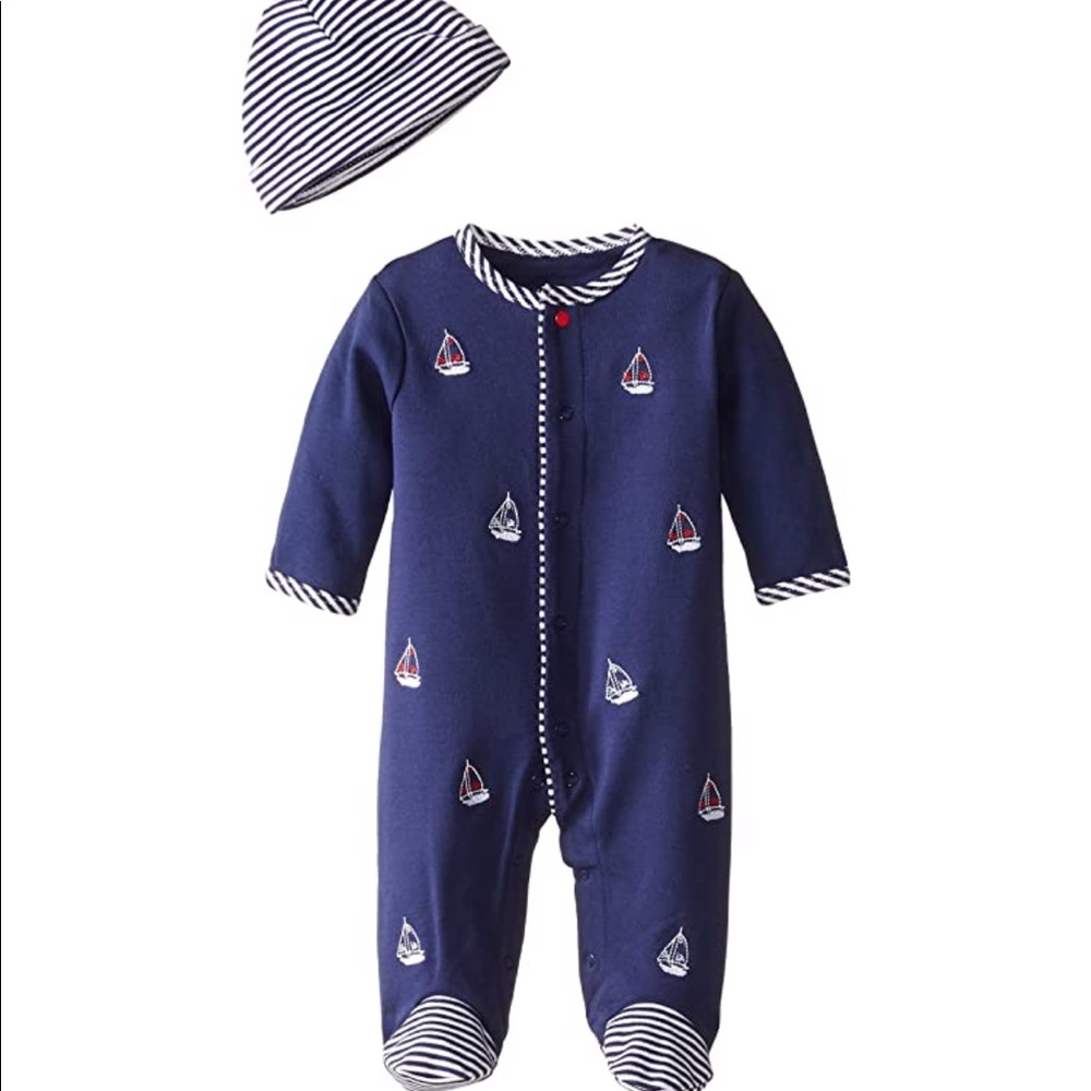 Little Me Baby Footed Onesie 3 mos
